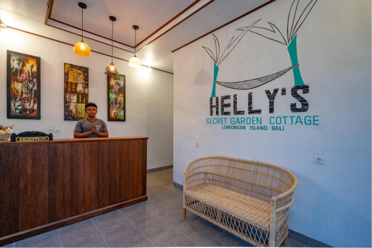 Helly'S Secret Garden Cottage Lembongan Exterior foto