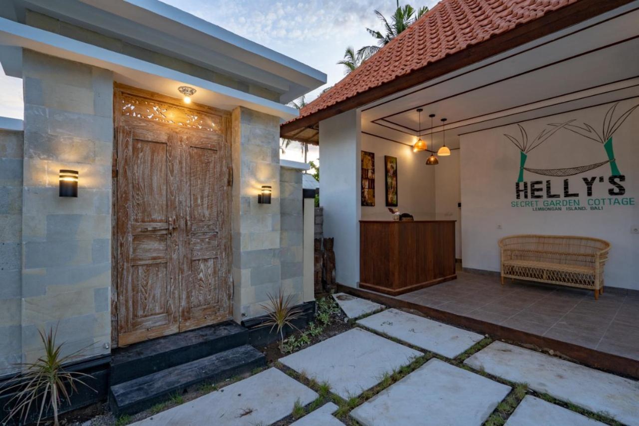 Helly'S Secret Garden Cottage Lembongan Exterior foto